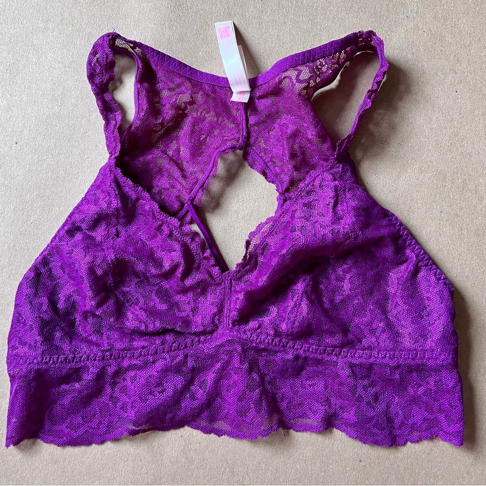 Pink Victoria’s Secret Lace Bralette